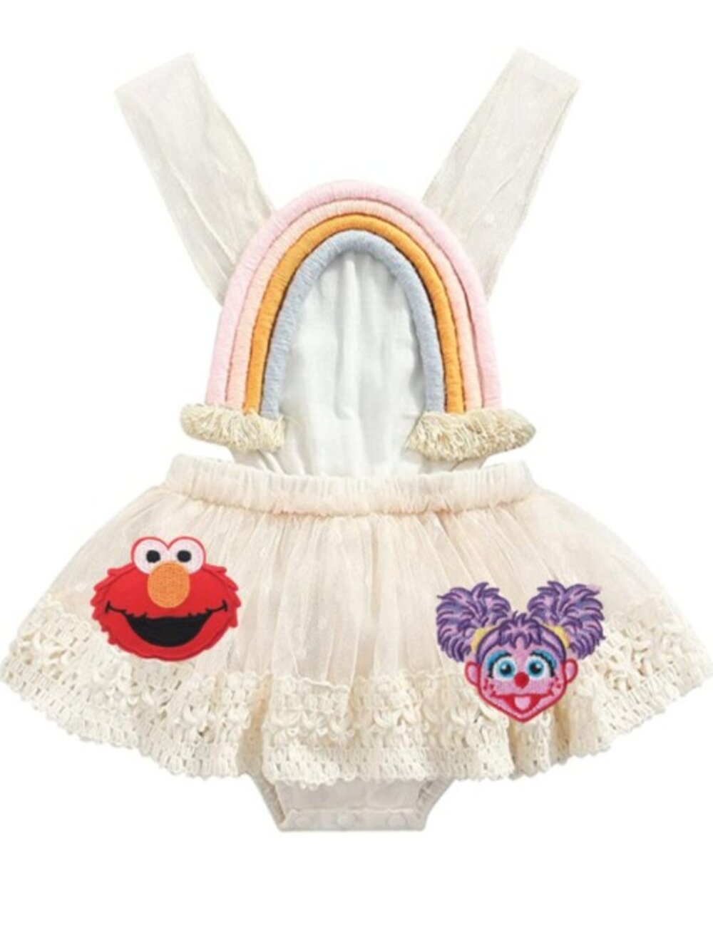 Elmo Dress Abby Cadabby Dress Romper Sunsuit Jumpsuit Sesame Street Outfit